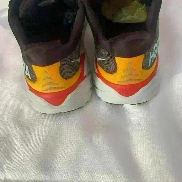 Hoka One One Clifton 8 for Men Anthracite/Castle Rock Running Shoes size 8D - Picture 4 of 11